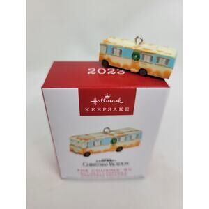 2023 Hallmark Mini Christmas Vacation The Cousins RV Miniature New in Box